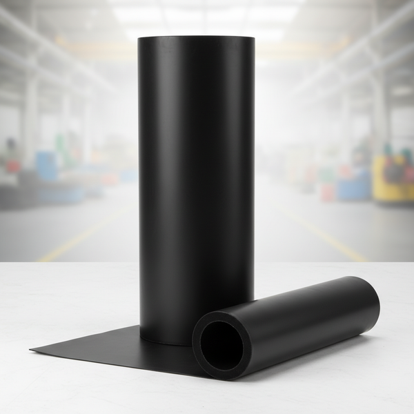 Heavy Duty Black SBR Rubber Sheet Roll - Industrial Grade