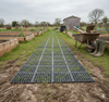 Temporary Ground Protection Rubber Grass Mat — Interlocking Mats for Short-Term Site Access — 15mm