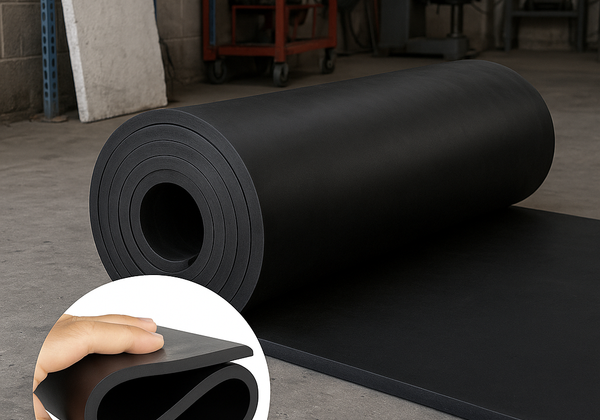 Industrial Rubber Sheeting UK | EPDM, SBR, Neoprene (2026) | Free Delivery - Rubber Matting Direct UK