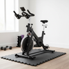 ULTRA High Density EVA Gym Mat under spin bike exercise bike - equipment mat