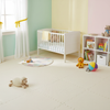 Cream EVA Foam Tiles in Bright Nursery - EN71 Safe Interlocking Floor Tiles