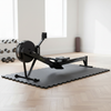 ULTRA High Density EVA Gym Mat under rowing machine - home gym floor protection