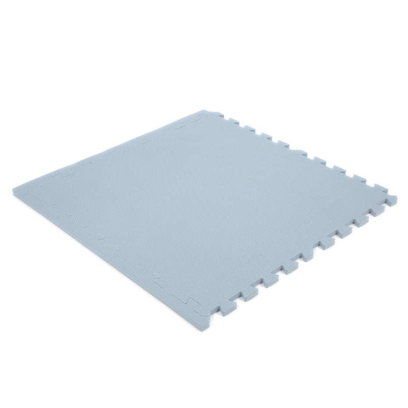 Sky Blue EVA Foam Interlocking Floor Tiles 50cm x 50cm 14mm