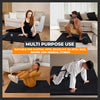 Classic Sport EVA Foam Exercise Mats 50cm x 50cm x 20mm Black - 4 Pack product view