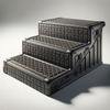 Anti-Slip Rubber Stair Tread Cover | Outdoor Step Mat | Packs of 1-12