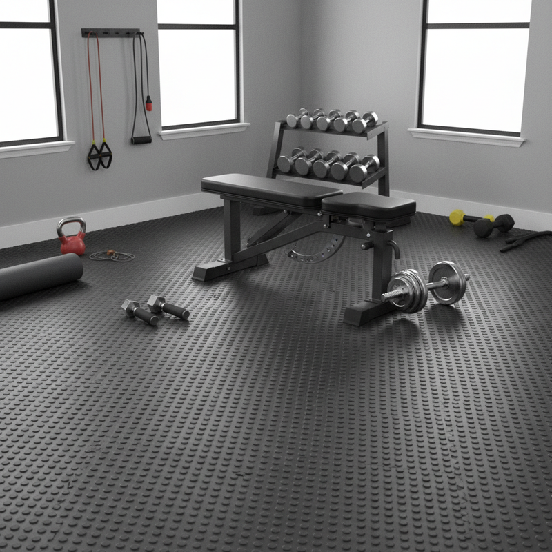 R11 Industrial Garage Rubber Flooring Roll – Oil Resistant, Heavy-Duty Workshop Floor (Cut to Leng - Image 4 - Rubber Matting Direct UK