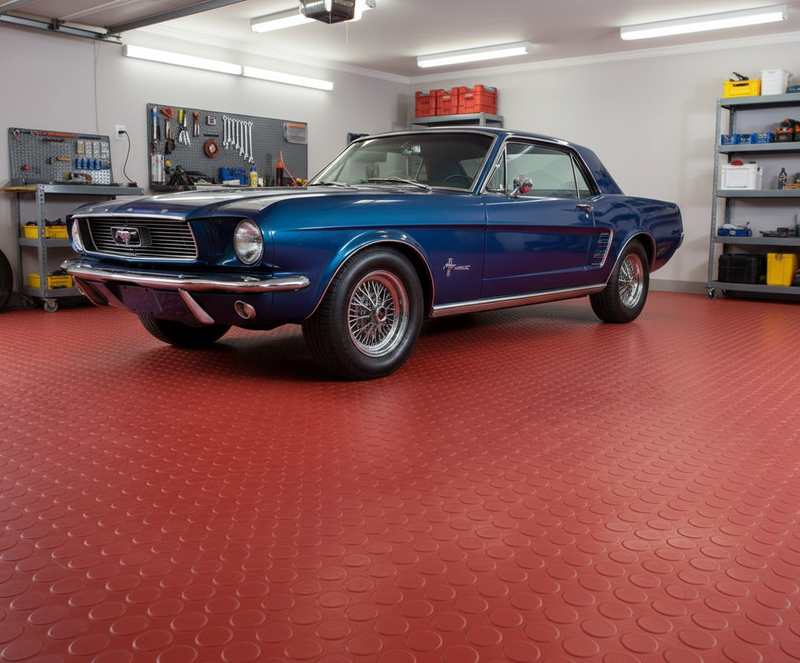 Exhibition Flooring Studded Penny Rubber R11 Non-Slip Trade - image 11 of 19