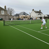 Tennis court artificial grass UK private club installation
