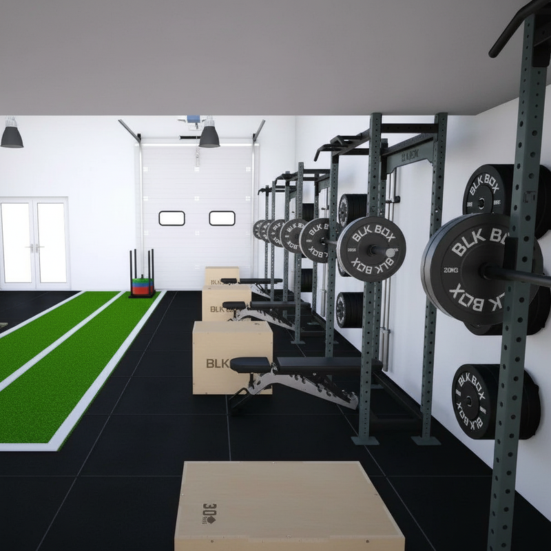 TrackMaster Speed Lane Agility Track — installation example