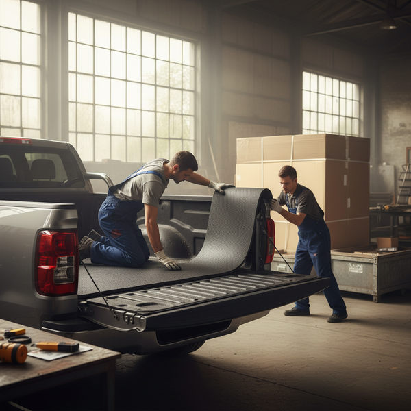 Truck Bed Rubber Liner - Premium SBR Rubber Sheet