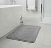 High-Pile Sky Soft Bath Mat – Fluffy Shaggy Bathroom Rug Non-Slip Quick-Dry - Uk Bathroom Setting