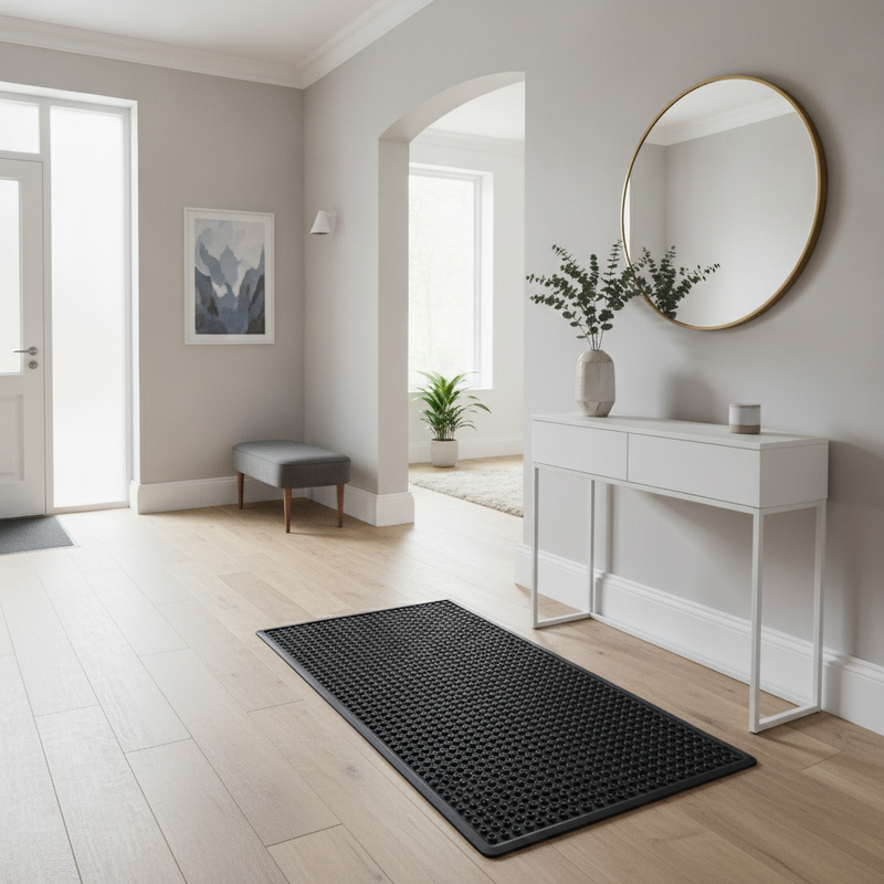 Premium Bar Floor Mat - Uk Hallway Setting
