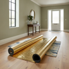Acoustic Laminate Flooring Underlay | 5mm | Gold Foil Moisture Barrier | 15m² Roll
