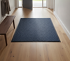 Washable Rubber Doormat Blue 60×90cm – Non-Slip Heavy-Duty I - Uk Home Hallway Setting