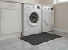 Anti-Vibration Mat 60×60cm 5mm – Non-Slip Rubber Underlay for Washing Machine - Uk Laundry Room Setting