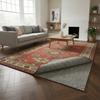 Anti-Creep Rug Gripper Underlay - Uk Living Room Setting