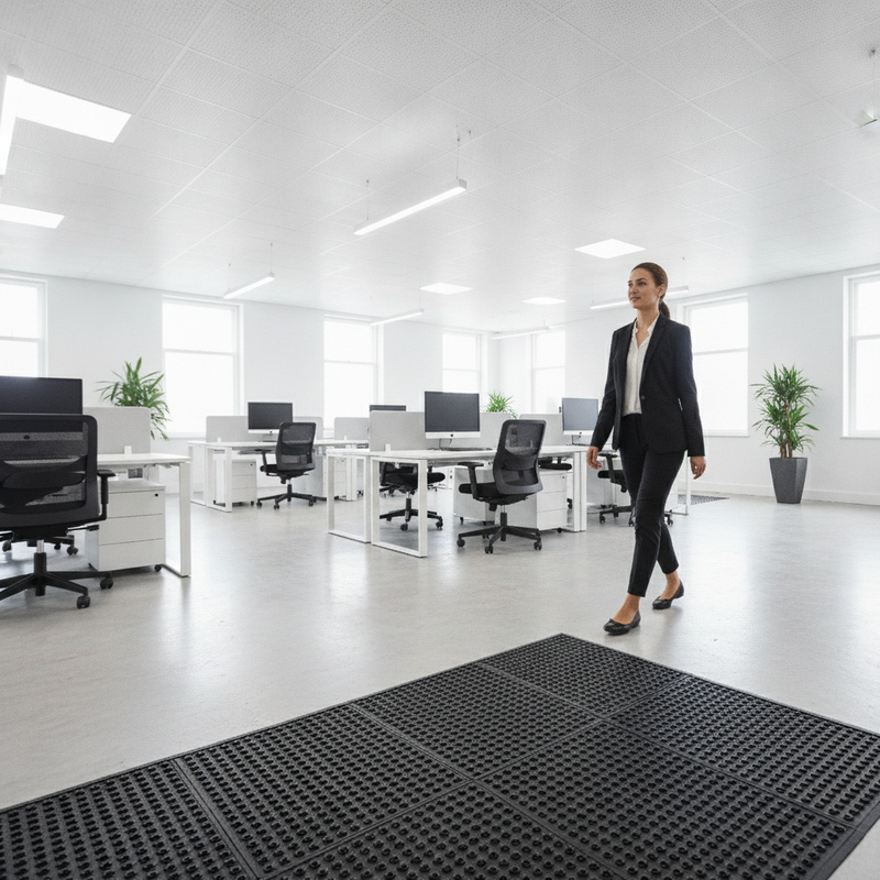 Premium Bar Floor Mat - Uk Office Setting