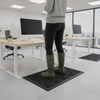 Heavy Duty Rubber Scraper Door Mat - Uk Office Setting