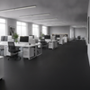 SBR Rubber Mat 6mm Thick 120cm Wide – Black Smooth Industria - Uk Office Setting