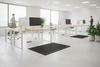 Anti-Fatigue Bubble Mat 90×120cm – Ergonomic Rubber Standing Mat for Workplace - Uk Office Setting