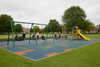 Playground Safety Mats - 1m x 1m Rubber Tiles - BS EN 1177 Certified - - Close-up Texture