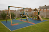 Playground Safety Mats - 1m x 1m Rubber Tiles - BS EN 1177 Certified - - Installation Guide