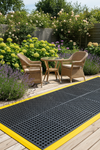 Anti-Slip Decking Mat UK 910x910mm Rubber Tiles Heavy Duty Outdoor Free Delivery - decking mat UK - product hero shot showing full dimensions
