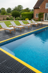 Anti-Slip Decking Mat - 910x910mm Rubber Tiles - Heavy Duty Outdoor - - Application Example