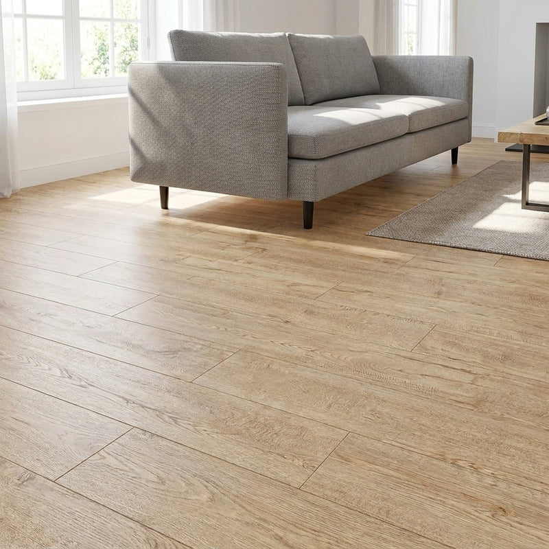 Bleached Oak Timber self-adhesive vinyl floor planks | Wood Effect | Free UK Delivery