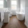 Darker Brown Oak self-adhesive vinyl floor planks | Wood Effect | Free UK Delivery