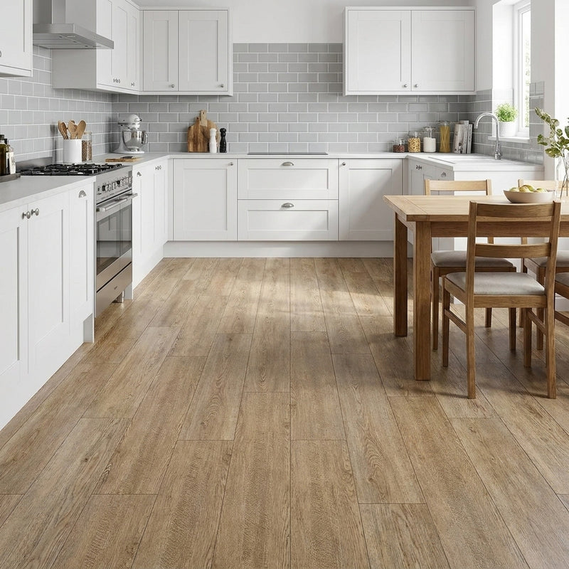 Grey Oak Wood self-adhesive vinyl floor planks | Wood Effect | Free UK Delivery