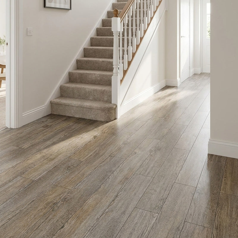 Grey Wood self-adhesive vinyl floor planks | Wood Effect | Free UK Delivery
