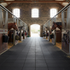 StableFlex Stable Walkway Tiles 1m x 1m 20mm Thick Rubber Horse Mat