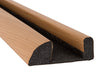 Wood-Effect Foam Under-Door Seal - Internal Door Draft Stopper for Enhanced Insulation