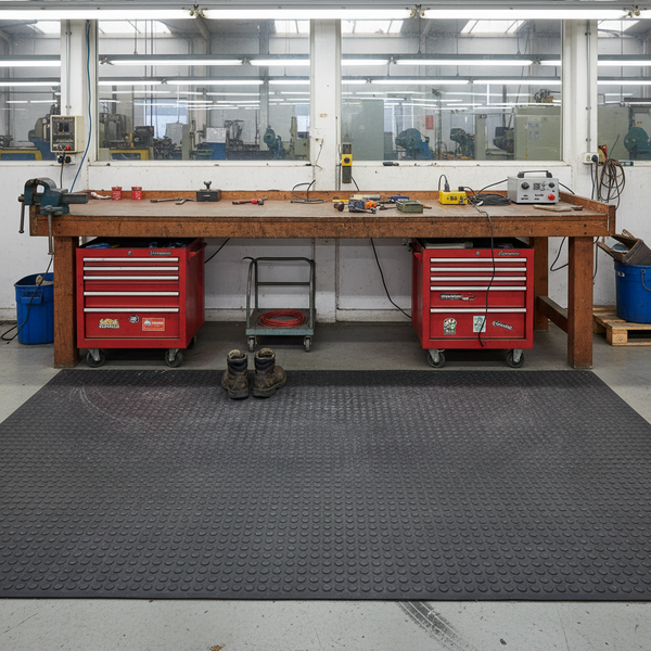 Workshop Rubber Matting - Premium SBR Rubber Sheet