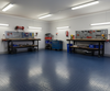 Workshop Rubber Flooring in UK Professional Workshop - Studded Anti-Slip R11