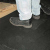 Heavy Duty Fine Rib Rubber Matting - Non-Slip Mat Roll for Enhanced Safety