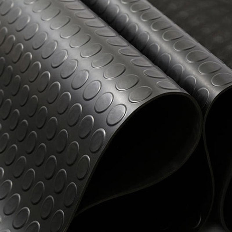 Round Dot Rubber Flooring Rolls for Homes, Gyms, and Commercial Spaces
