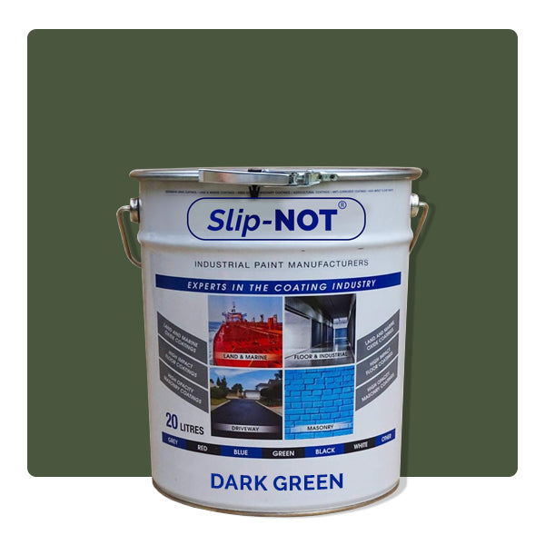 Dark Slate Gray Supercoat Industrial Garage Floor Paint 20 Liters For Factory Showroom And Warehouses 
