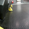 Diamond Tread Garage Flooring