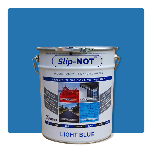 Steel Blue Heavy Duty Hardwearing Polyurethane Concrete Industrial Semi Gloss Floor Paint 5ltr