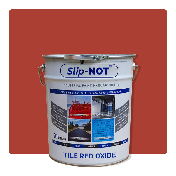 20 Liters Commercial Supercoat Industrial Tile Red Oxide Floor Paint