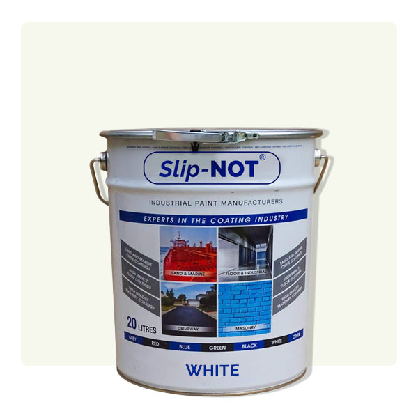 20 Liters Commercial Supercoat Industrial White Floor Paint