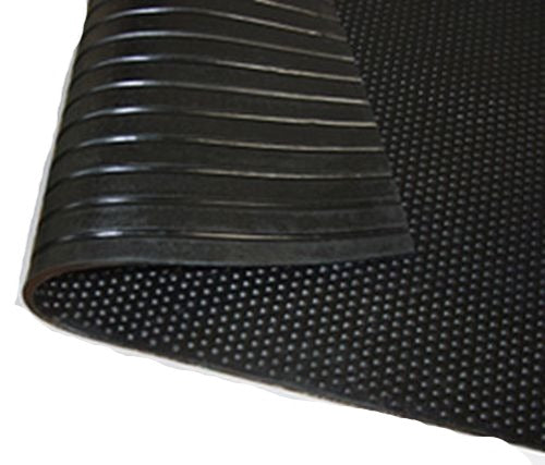 Bubble Hammer Top Ribbed Back Gym Mat