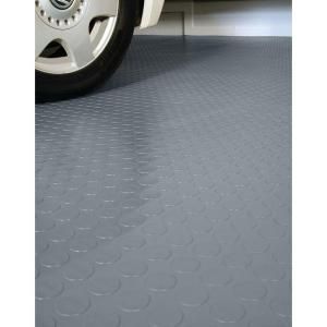 Industrial Grade Round Dot Rubber Garage Flooring
