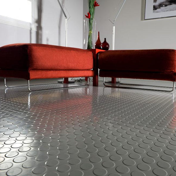 Durable Studded Rubber Flooring – R11 Slip Rating Oil Resistance & Thermal Insulation - Image 1 - Rubber Matting Direct UK