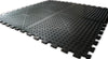 Solid Rubber Interlocking Freeweights Mats for Strength Training