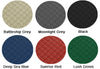 Heavy Duty Non-Slip Rubber Floor Matting - Dot Stud Penny Pattern for Enhanced Traction