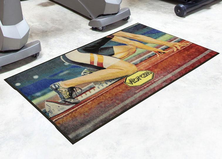 Printed Logo Mats - Customizable with Your Logo or Message, Available in Thirteen Sizes