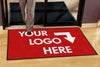 Printed Logo Mats - Customizable with Your Logo or Message, Available in Thirteen Sizes